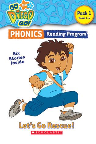 Let's Go Rescue!: Phonics Reading Program Pack 1 (Go, Diego Go!, Books 1-6)