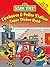 Sesame Street Firehouse & Police Station Super Sticker Book (Sesame Street Stickers)