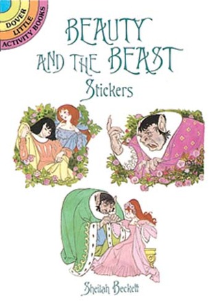 Beauty and the Beast Stickers (Paperback)