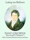 Piano Concertos Nos. 4 and 5 ("Emperor"): With Orchestral Reduction for Second Piano (Dover Classical Piano Music: Four Hands) Piano Concertos Nos. 4 and 5 ("Emperor"): With Orchestral Reduction for Second Piano (Dover Classical Piano Music: Four Hands)