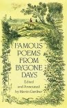 Famous Poems from Bygone Days (Dover Books on Literature and Drama) Famous Poems from Bygone Days (Dover Books on Literature and Drama)