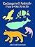 Endangered Animals Punch-Out Stencils (Dover Children's Activity Books)