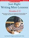 Just-Right Writing Mini-Lessons by Cheryl Sigmon