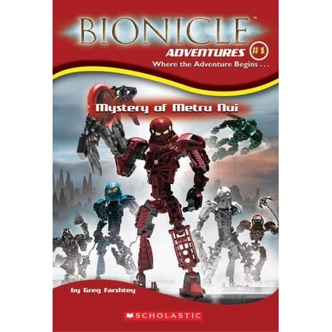 Mystery Of Metru Nui Bionicle Adventures 1 By Greg Farshtey