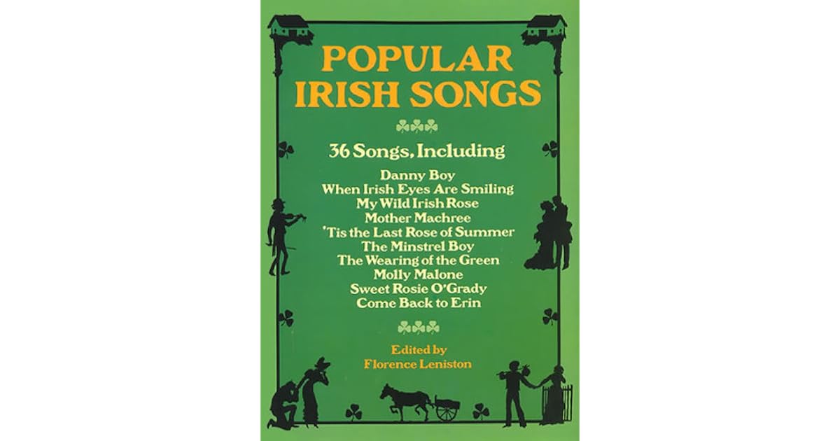Popular Irish Songs by Florence Leniston