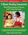 3-Minute Reading Assessments: Word Recognition, Fluency, and Comprehension: Grades 1-4