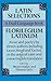 Latin Selections / Florileg...