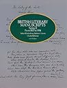 British Literary Manuscripts, Series II: From 1800 to 1914