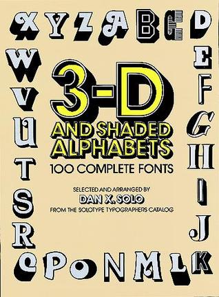 3-D and Shaded Alphabets (Dover Pictorial Archive Series)