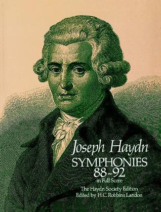 Symphonies 88-92 in Full Score [The Haydn Society Edition] (Paperback)
