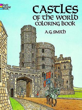 Castles of the World Coloring Book (Paperback)