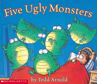 Five Ugly Monsters (Board Book)