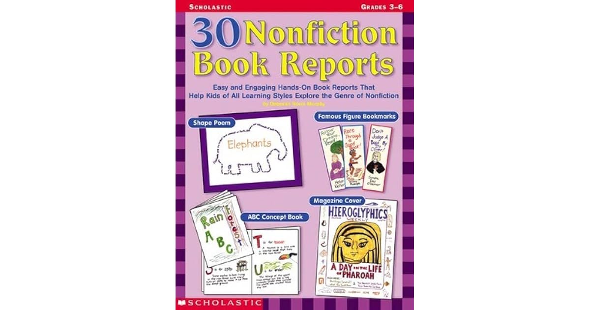 30 nonfiction book reports image