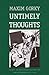 Untimely Thoughts: Essays o...