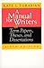 A Manual for Writers of Term Papers, Theses, and Dissertation... by Kate L. Turabian
