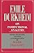 Emile Durkheim on Instituti...