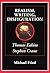 Realism, Writing, Disfiguration: On Thomas Eakins and Stephen Crane