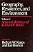 Geography, Resources and Environment, Volume 1 by Robert W. Kates