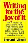 Writing for the Joy of It: A Guide Book for Amateurs Writing for the Joy of It: A Guide Book for Amateurs