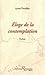 Éloge de la contemplation