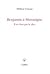 Benjamin à Montaigne: Il ne faut pas le dire