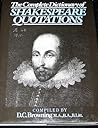 The Complete Dictionary of Shakespeare Quotations