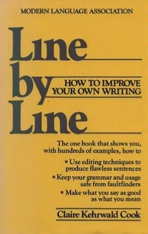 Line by Line: How to Edit Your Own Writing