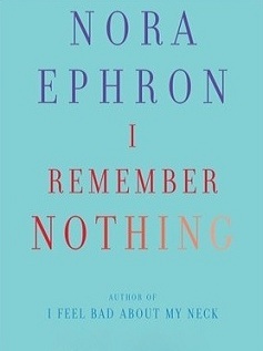 I Remember Nothing and Other Reflections