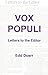 Vox Populi--Letters to the ...