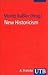 New Historicism. Literaturgeschichte als Poetik der Kultur (UTB, #2265)