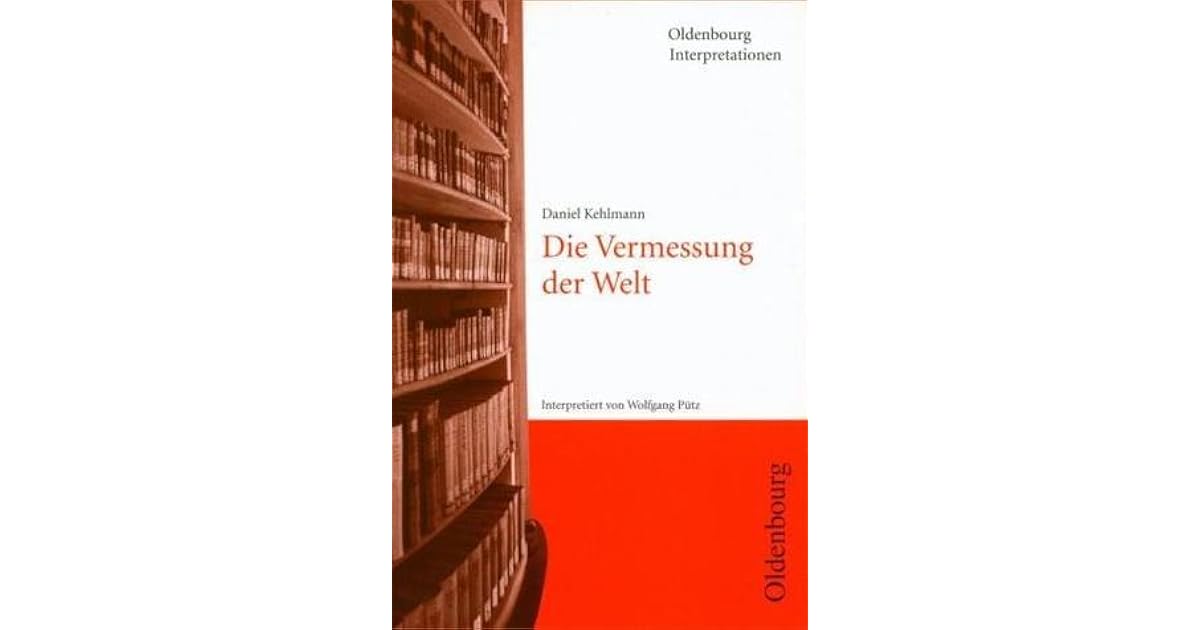 vermessung der welt daniel kehlmann
