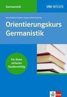 Orientierungskurs Germanistik (Perfect Paperback)
