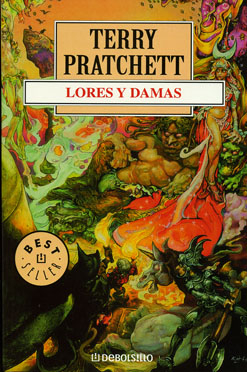 Portada de Lores y damas, de Terry Pratchett