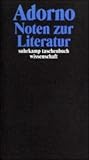 Noten zur Literatur (Gesammelte Schriften, #11)