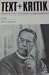 Text + Kritik 61/62: Alfred Andersch