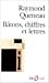 Bâtons, chiffres et lettres