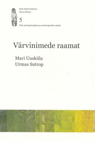 Värvinimede raamat (Paperback)