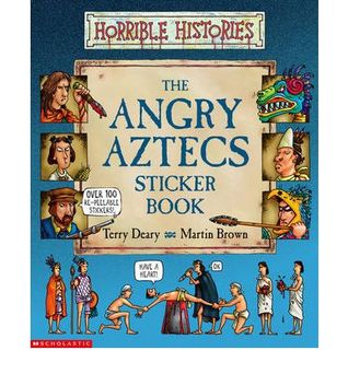 The Angry Aztecs Sticker Book (Horrible Histories)