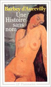 Une histoire sans nom (Paperback)