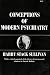 Conceptions of Modern Psychiatry