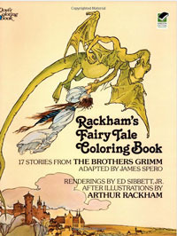 Rackham's Fairy Tale Coloring Book (Paperback)