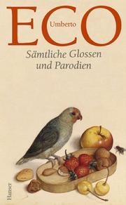 Sämtliche Glossen und Parodien (Hardcover)