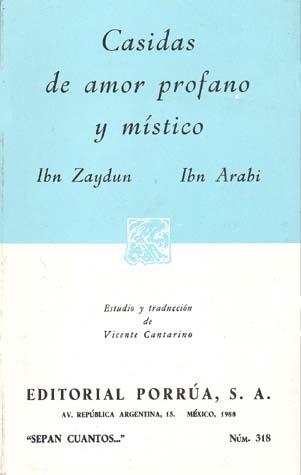 Casidas de Amor Profano y Místico (Sepan Cuantos, #318)