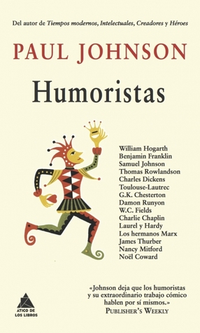 Portada de Humoristas, de Paul Johnson
