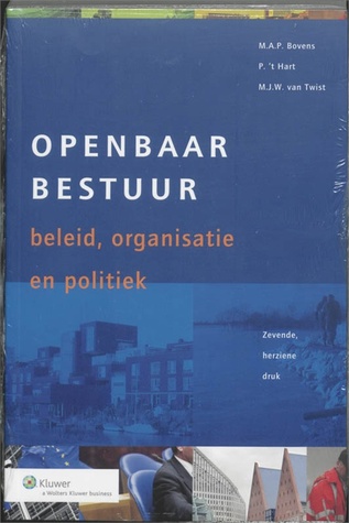 Openbaar bestuur: beleid, organisatie en politiek