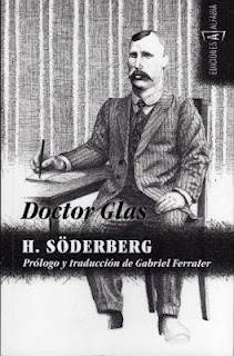 Portada de Doctor Glas, de Hjalmar Söderberg