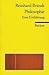 Philosophie. Eine Einführung.