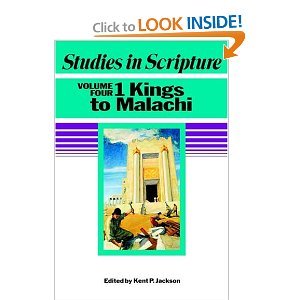Studies in Scriptures, Vol. 4: 1 Kings to Malachi (Hardcover)