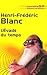 L'évadé du temps by Henri-Frédéric Blanc