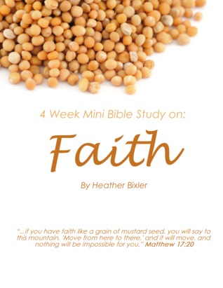 Faith - Four Week Mini Bible Study (Kindle Edition)